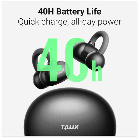 TALIX Ultra Open Earbuds X6