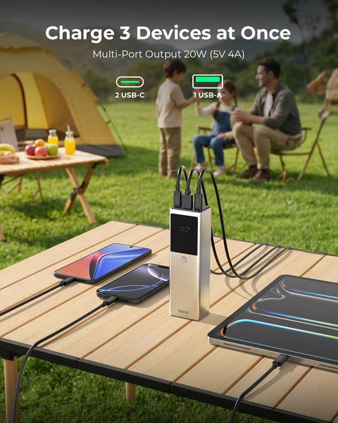 TALIX FLUXO Power Bank 125W 12.8K (3ports)