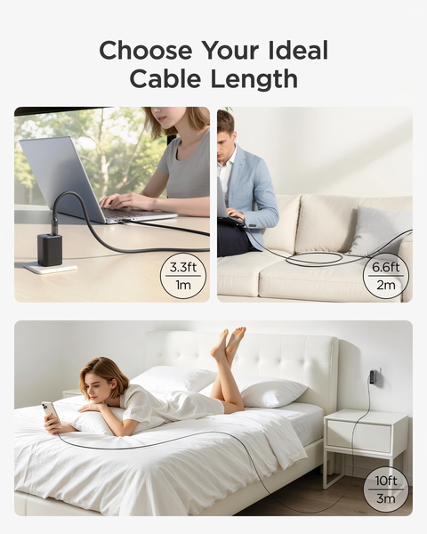 TALIX USB-C Silicone Cable 240W