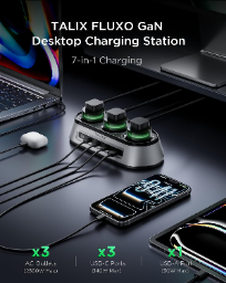 TALIX FLUXO GaN Desktop Charging Station 150W