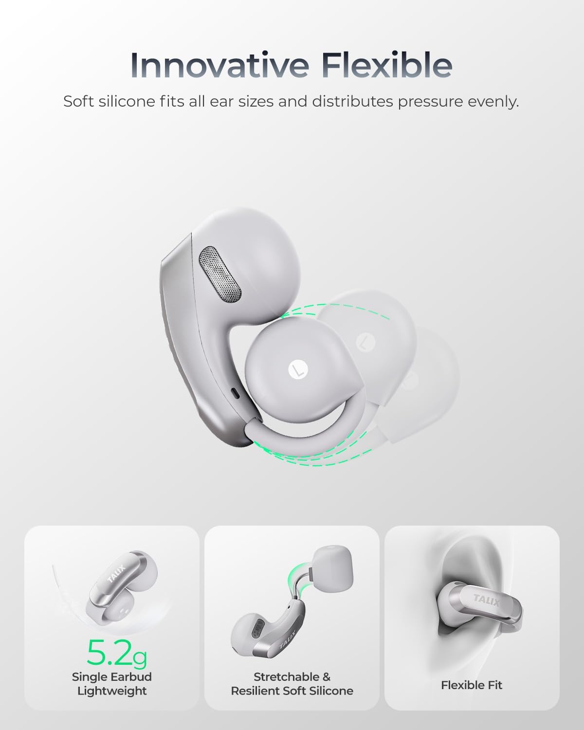 TALIX AuraHalo G1 Open Earbuds
