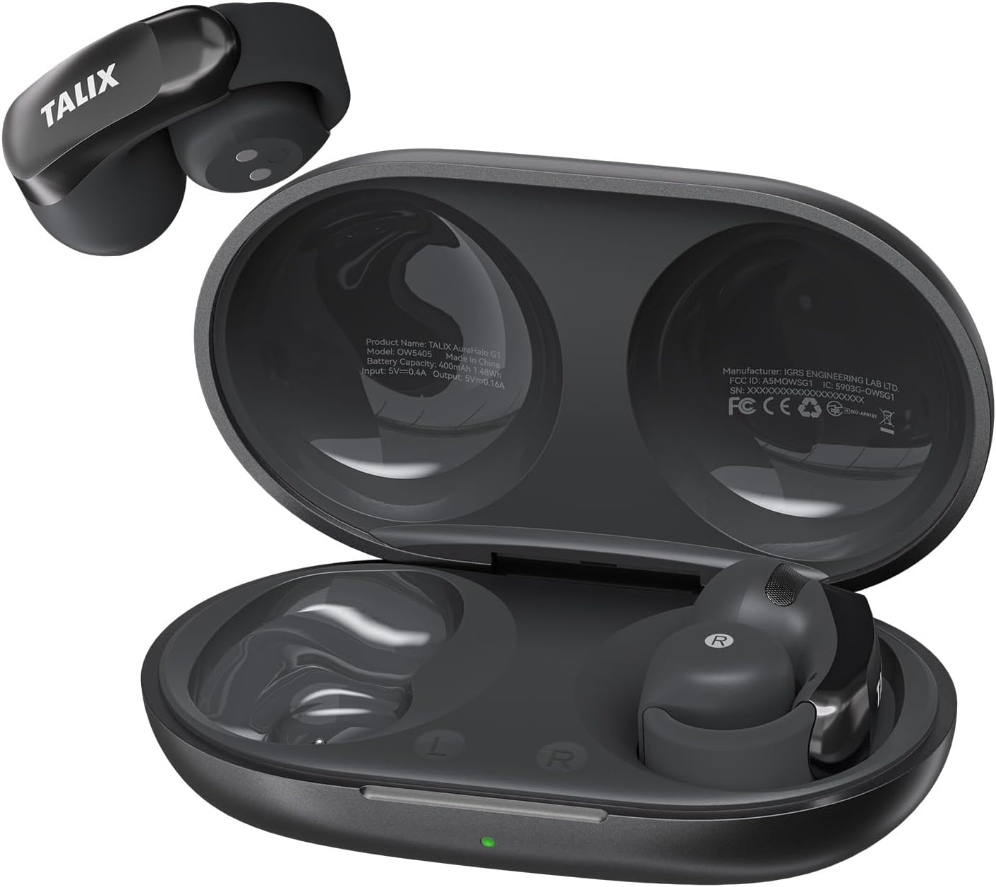 TALIX AuraHalo G1 ワイヤレス イヤホン Bluetooth TALIX AuraHalo G1 Open Earbuds