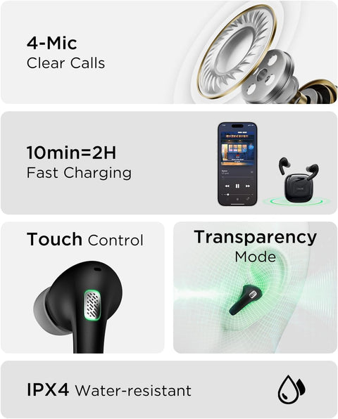TALIX T30 True Wrreless Noise Cancelling Earbuds