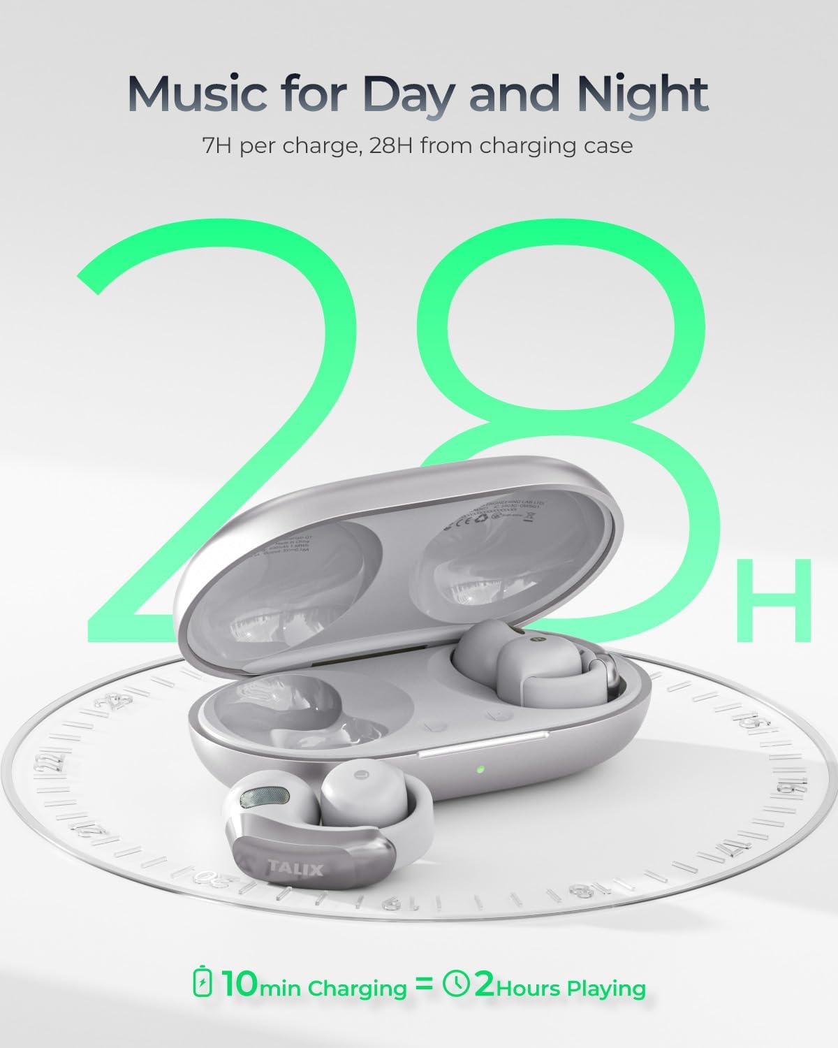 TALIX AuraHalo G1 Open Earbuds