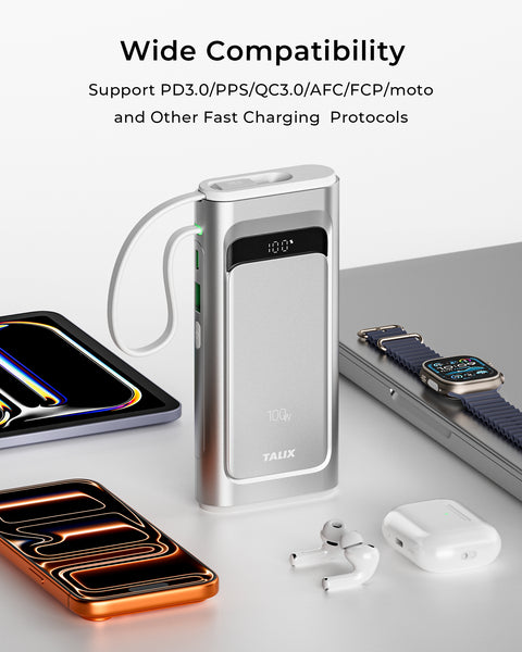 TALIX 100W 10000mAh Power Bank