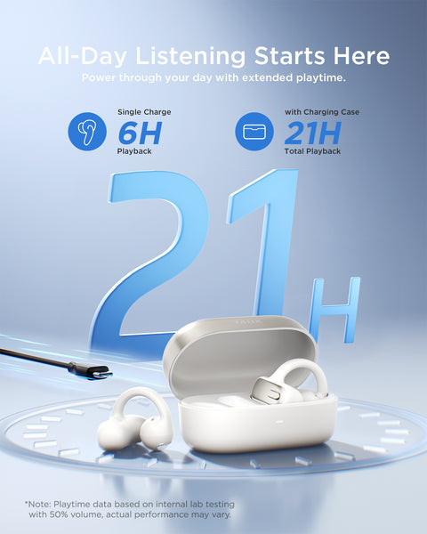 TALIX X8 Open-ear  Clip-on  Earbuds
