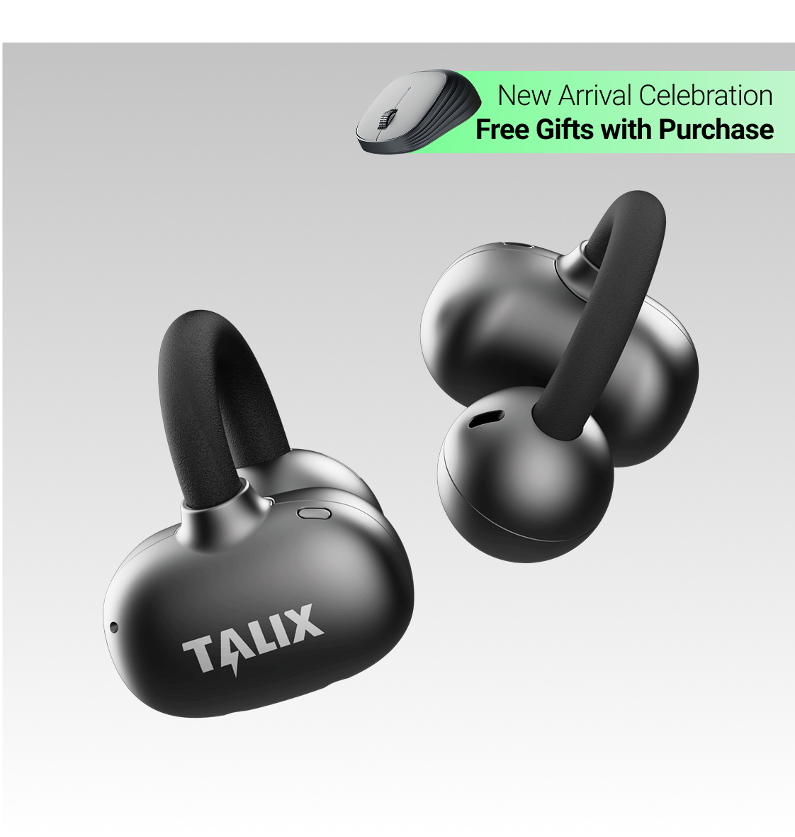 TALIX Ultra Open Earbuds X6