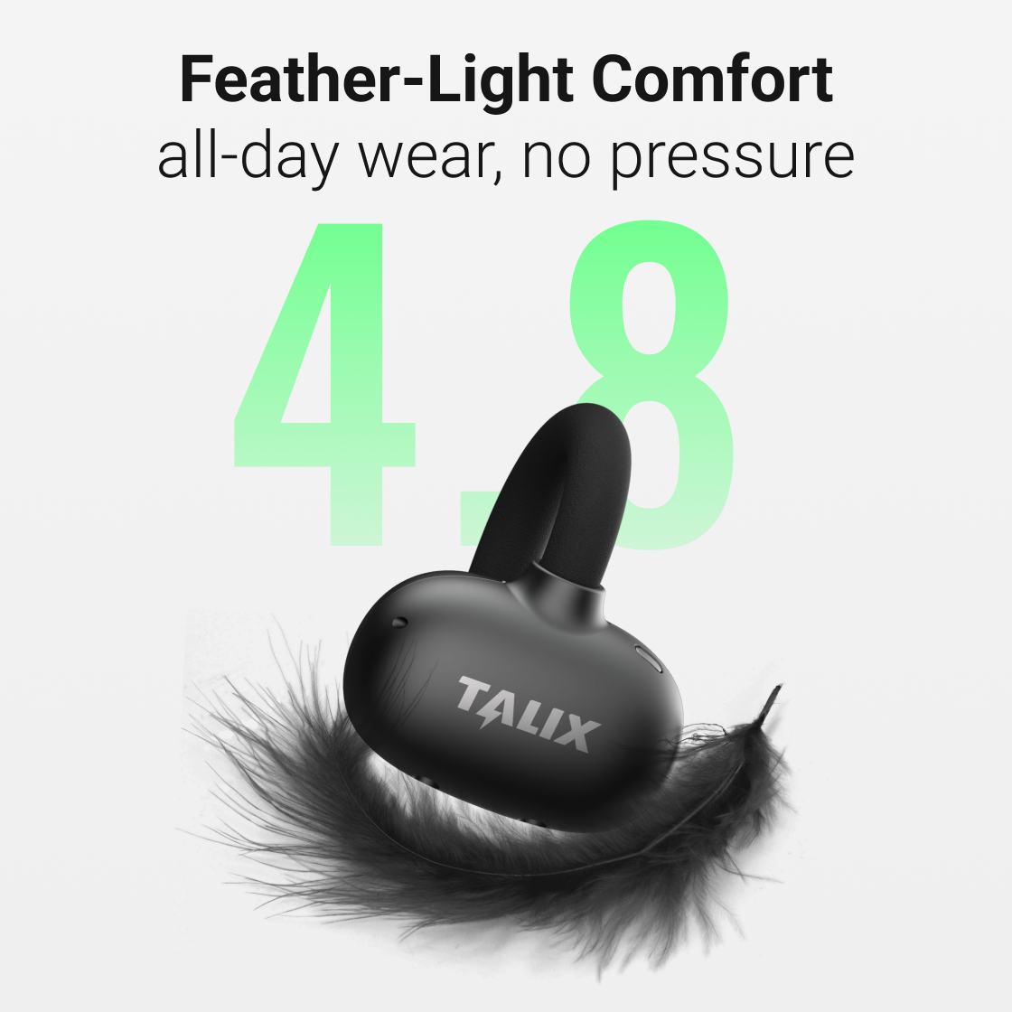 TALIX Ultra Open Earbuds X6