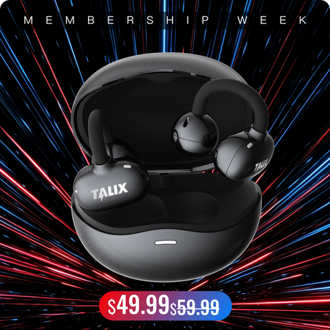TALIX Ultra Open Earbuds X6