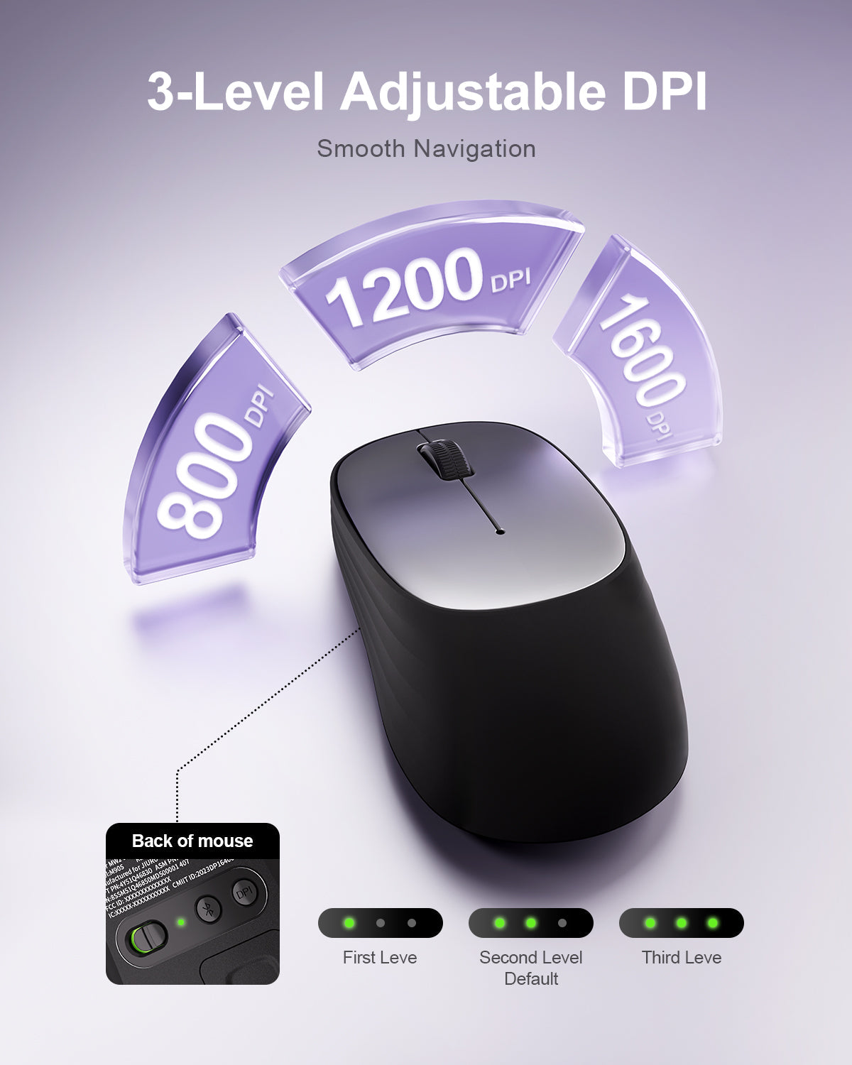 [Free Gift]Slim Bluetooth Wireless Mouse