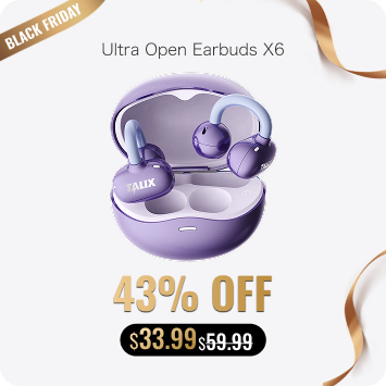 Ultra Open Earbuds X6 · Purple