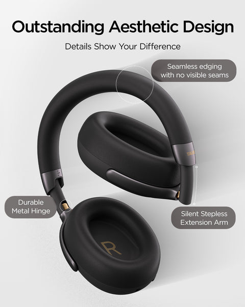 TALIX H50  Adaptive Noise Cancelling  Wireless Headphones