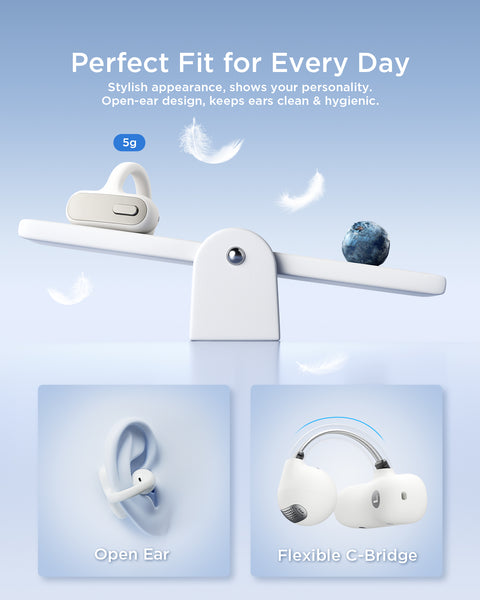 TALIX X8 Open-ear  Clip-on  Earbuds