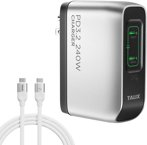 TALIX Zeta PD3.2 GaN Charger C+C 240W