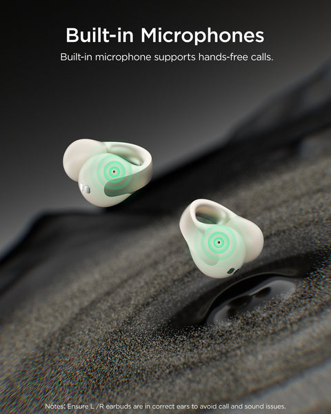 TALIX X7 Open Ear Clip-On Earbuds