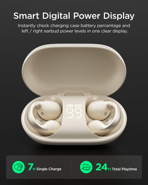 TALIX X7 Open Ear Clip-On Earbuds